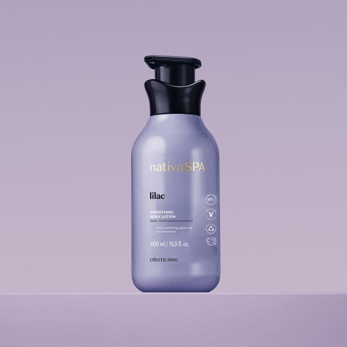 LOCIÓN HIDRATANTE CORPORAL LILA 400ML NATIVA SPA - Imagen 6