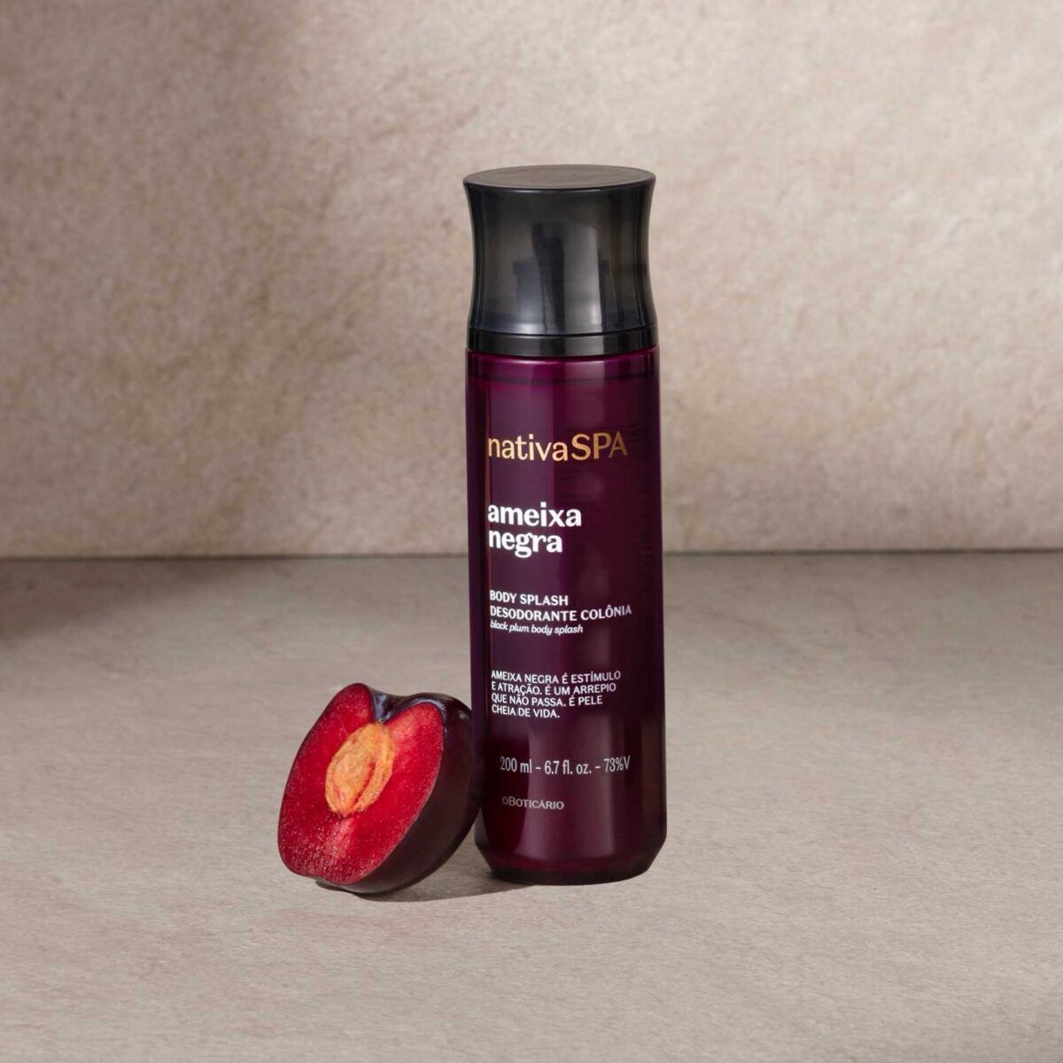 Body splash ciruela negra 200Ml Exp Nativa spa - Imagen 2