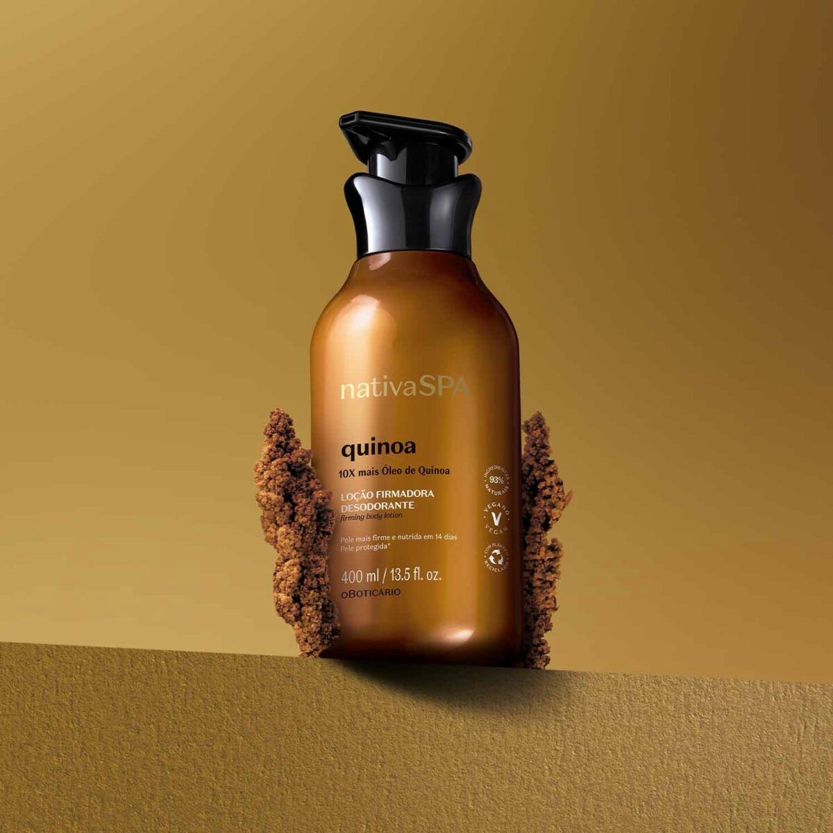 LOCIÓN HIDRATANTE CORPORAL QUINOA, 400ml - Imagen 2