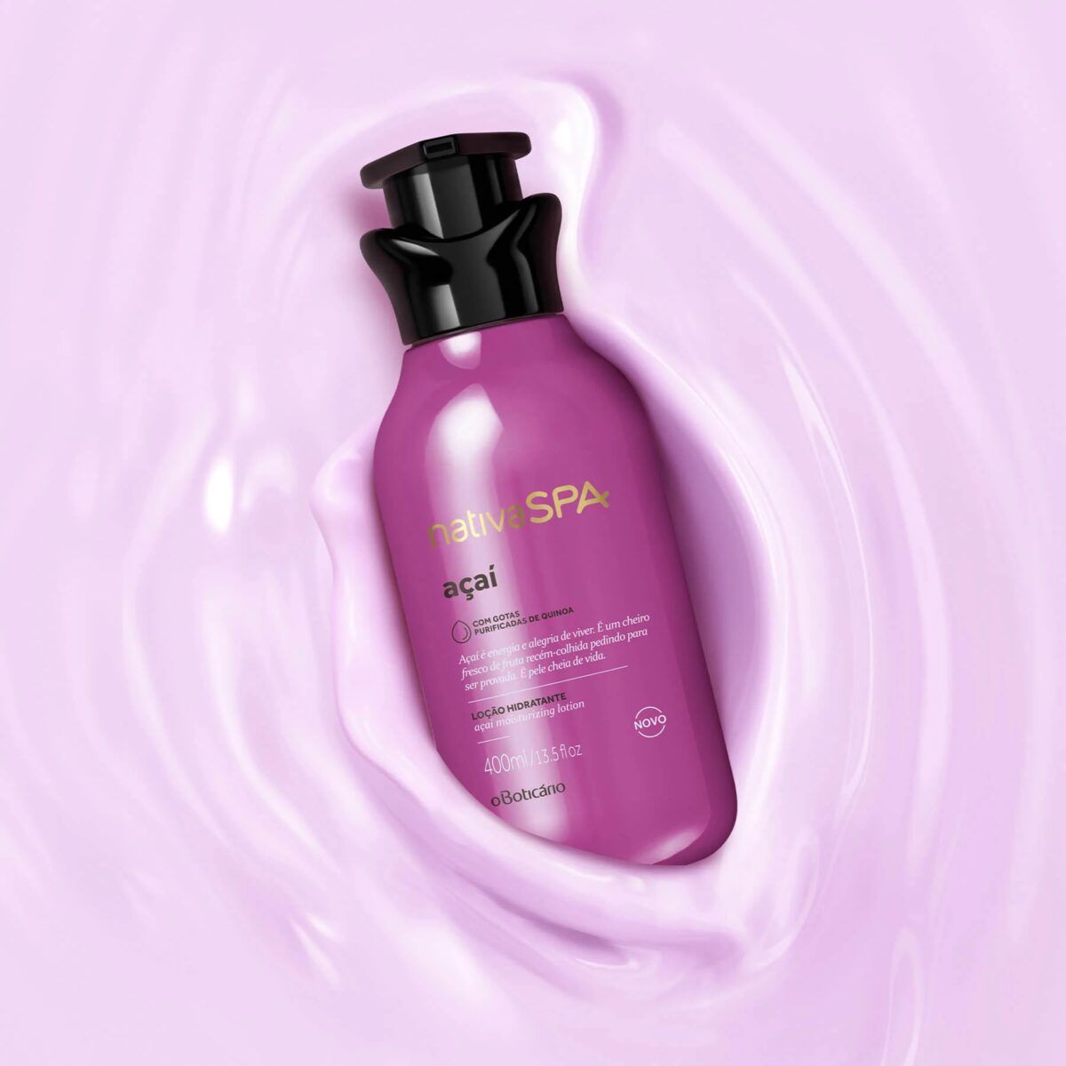 Loción Hidratante Corporal Acai 400ml Nativa Spa - Imagen 2