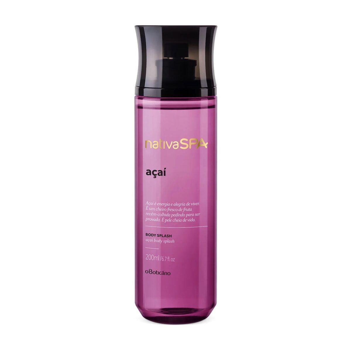 Body Splash Acai 200Ml Nativa Spa - Imagen 1