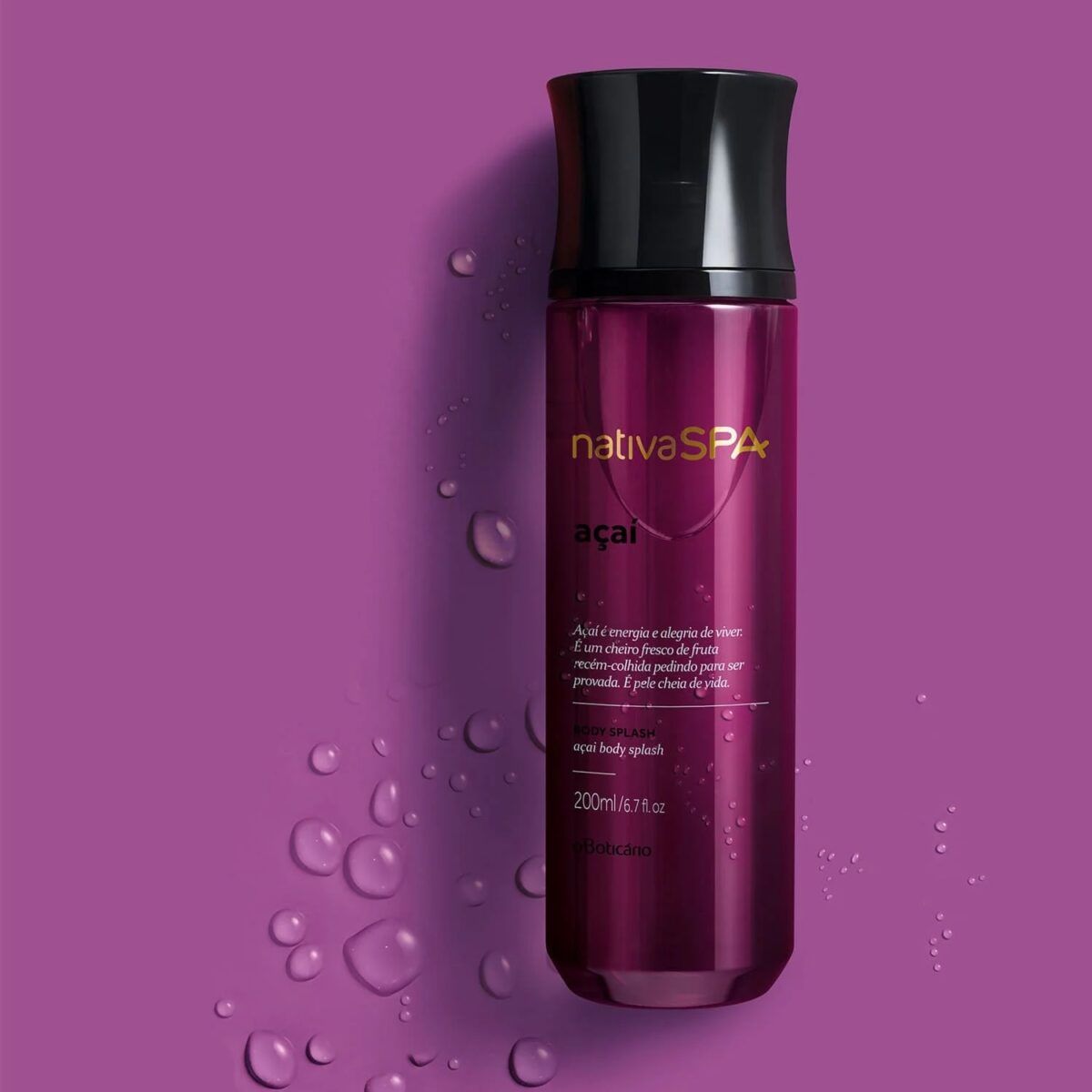 Body Splash Acai 200Ml Nativa Spa - Imagen 2