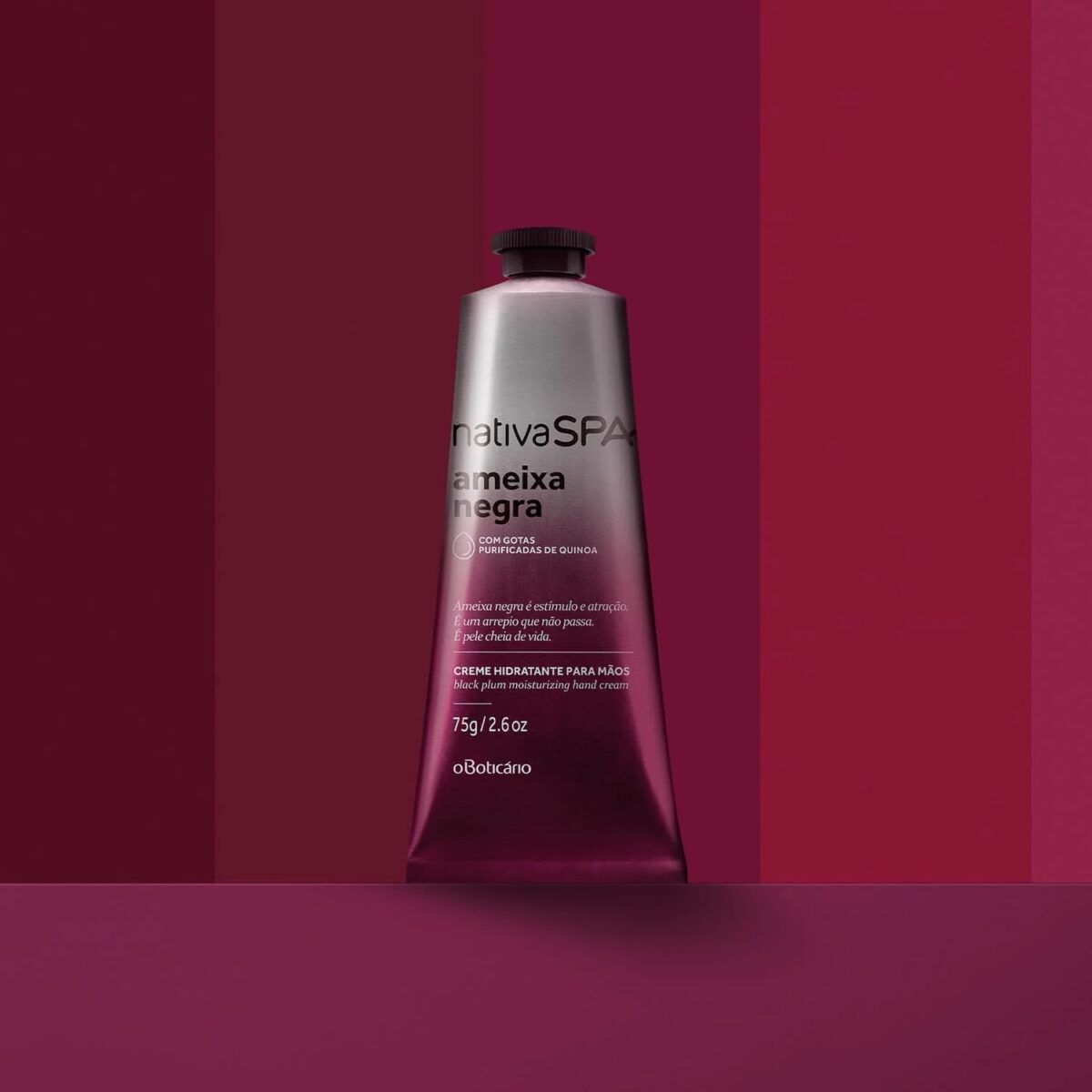 Crema Hidratante Para Manos Ciruela Negra 75g Nativa Spa - Imagen 2