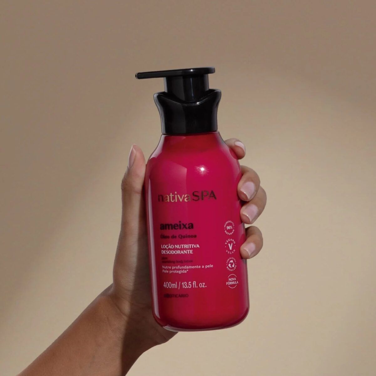 Loción Hidratante Corporal De Ciruela 400ml Nativa Spa - Imagen 3