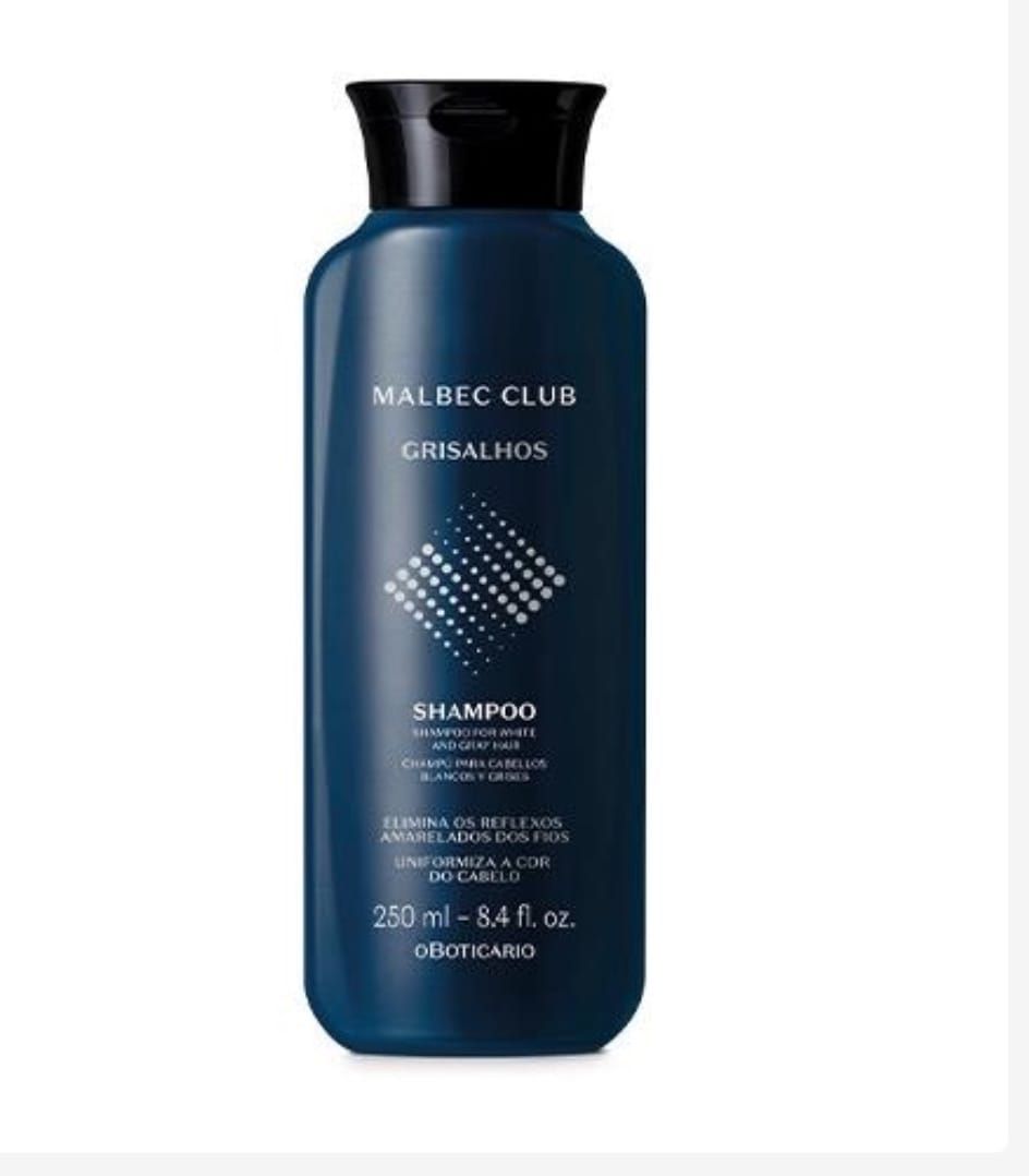 img_8621 Malbec Club Champu Cabellos abello Grisallos 250ml - Imagen 1