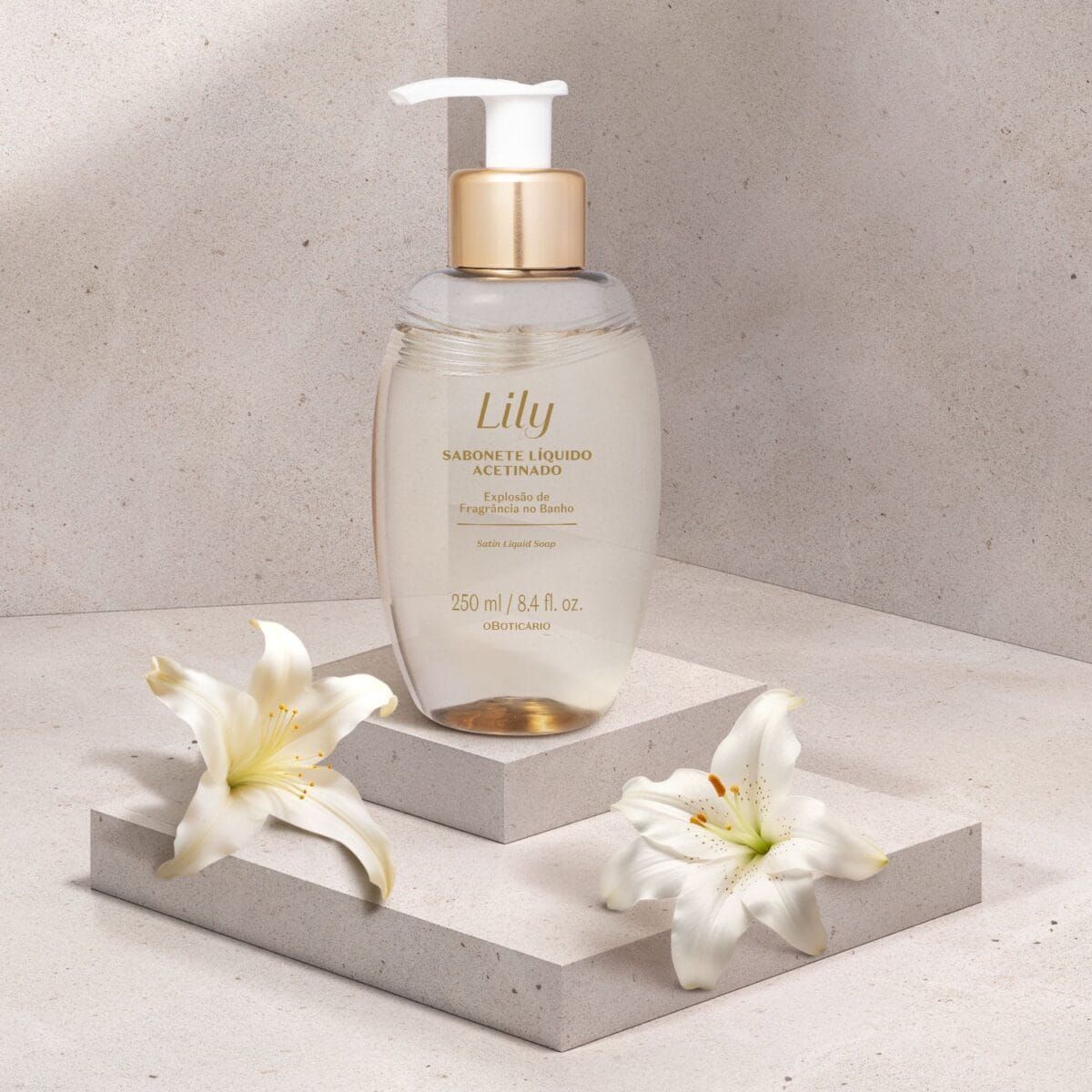 Lily Jabón Líquido Satinado, 250ml - Imagen 2
