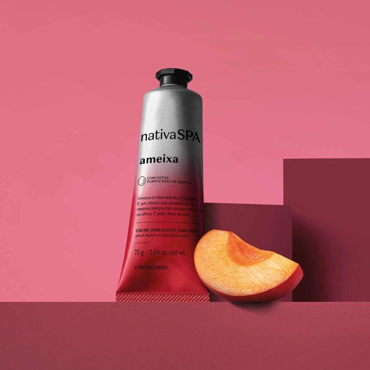 Crema Hidratante Para Las Manos Ciruela 75g Nativa Spa - Imagen 3