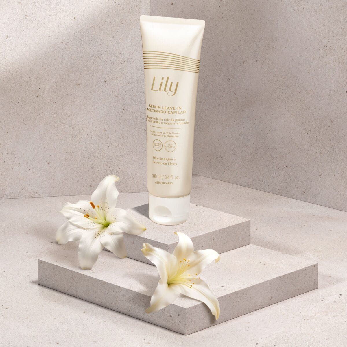 Lily Serum Leave-in Acetinado Capilar
100ml - Imagen 2