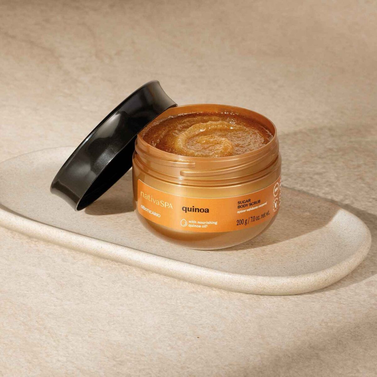 ÓLEO EXFOLIANTE AZUCAR EXFOLIANTE QUINOA 200G NSPA - Imagen 4