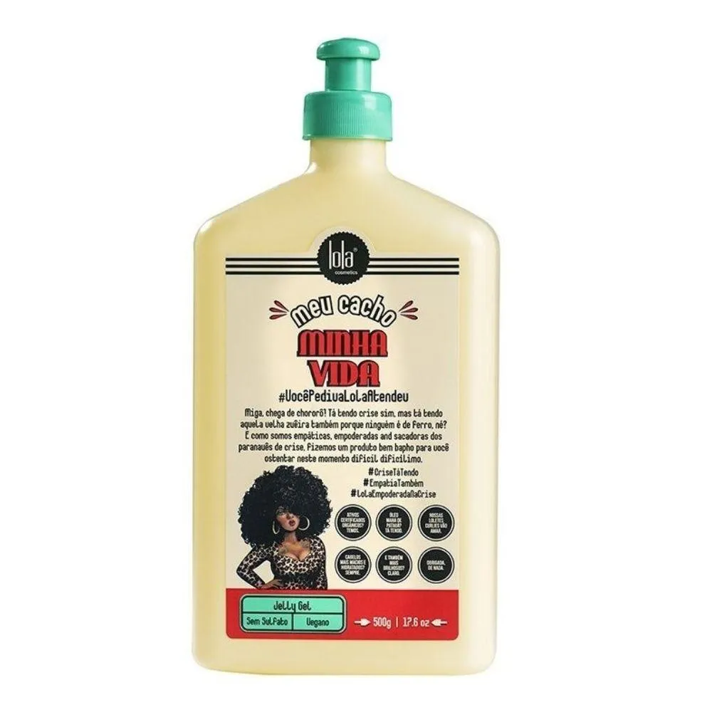 img_9342 Lola Cosmetics Meu Cacho Minha Vida Jelly Gel 500g - Imagen 1
