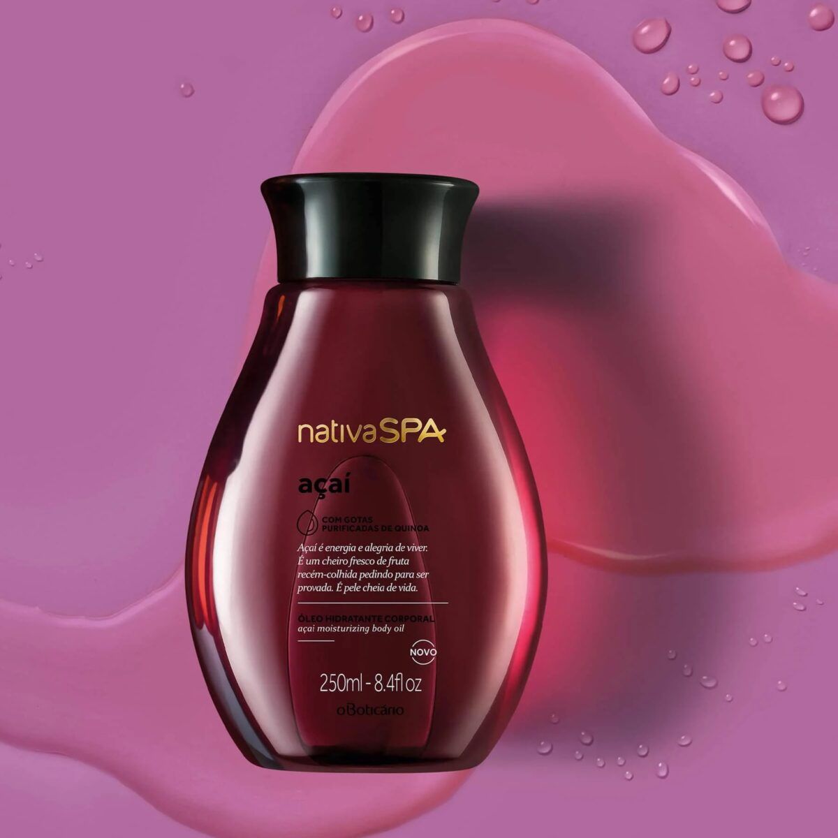 Óleo hidratante corporal açaí 200 ML NSPA - Imagen 2