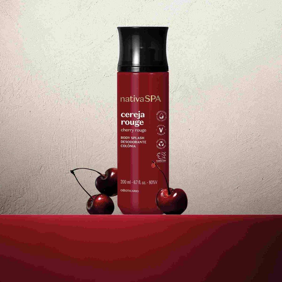 BODY SPLASH CORPORAL CEREZA ROJA 200ML EXP NSPA - Imagen 3