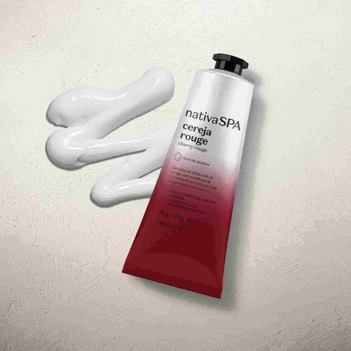 Crema Hidratante Para Manos Cereza Roja 50g Nativa Spa - Imagen 2