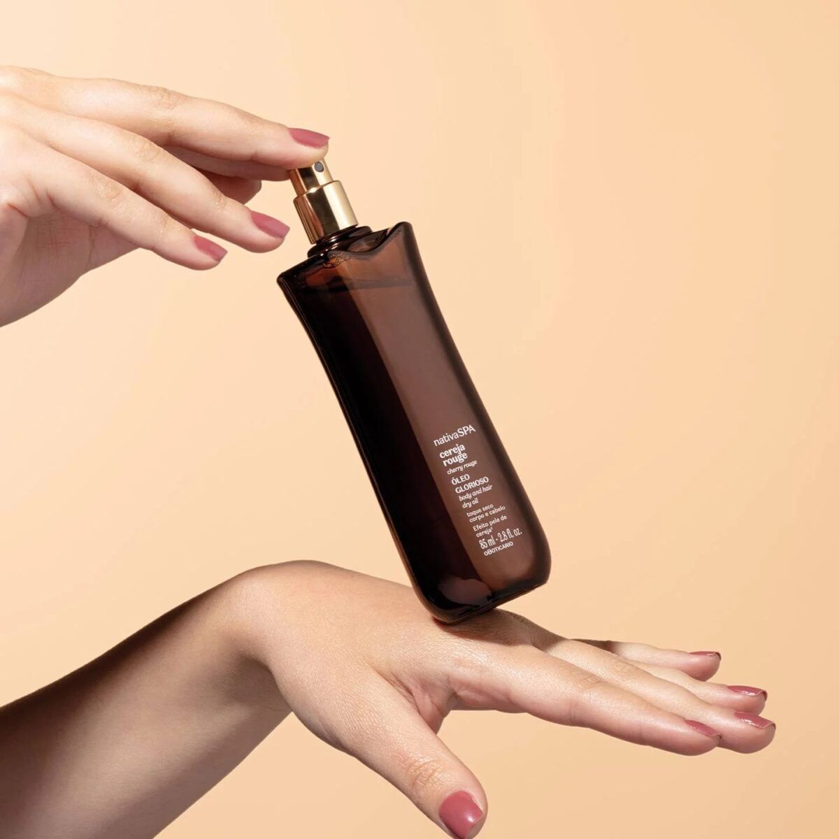 Óleo corporal multifuncional Cereza Roja 85ml NATIVA SPA - Imagen 2