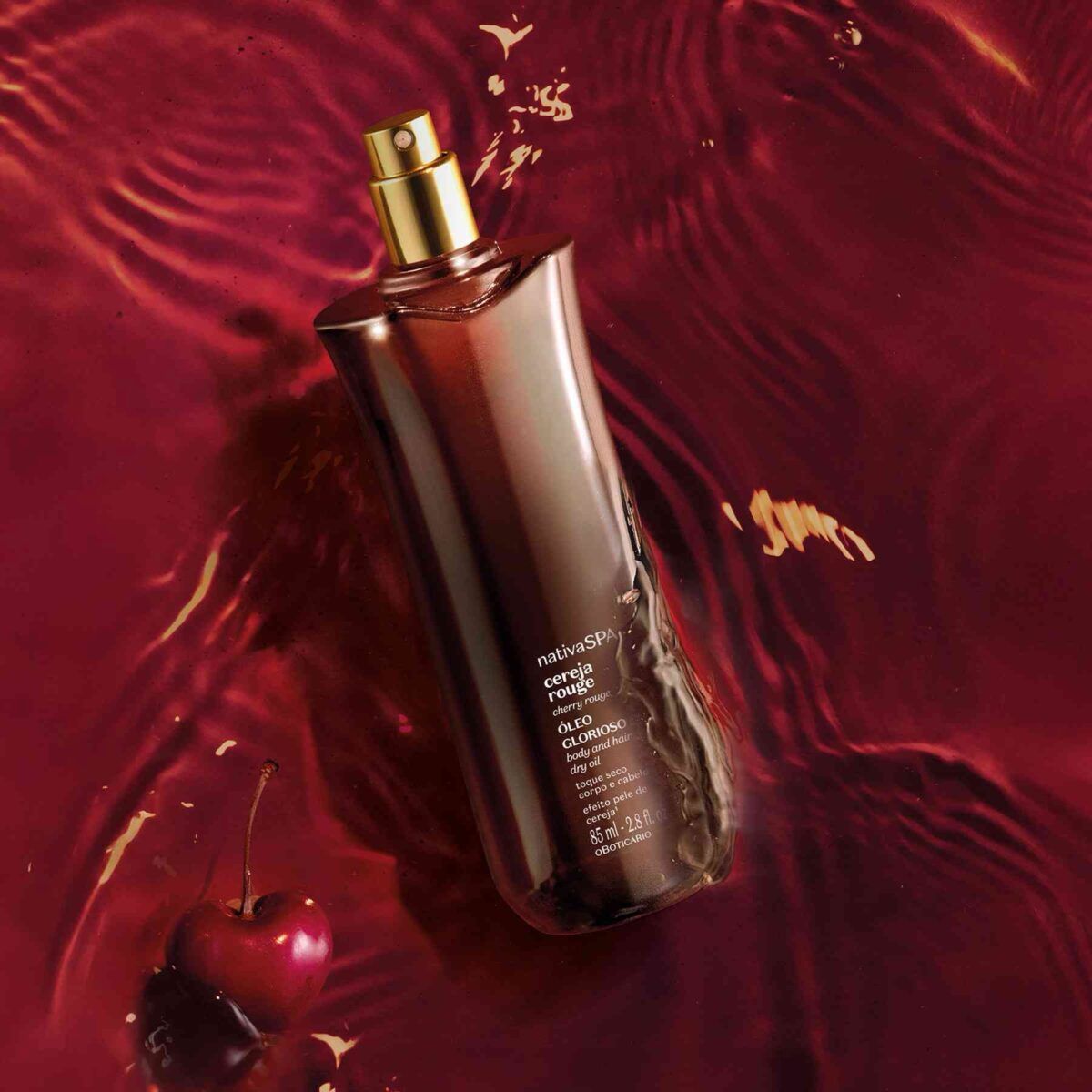 Óleo corporal multifuncional Cereza Roja 85ml NATIVA SPA - Imagen 3