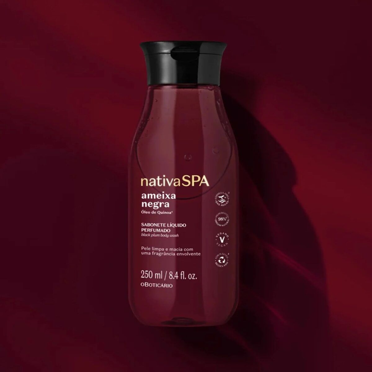 Jabón liquido ciruela negra 250ml NSPA - Imagen 2