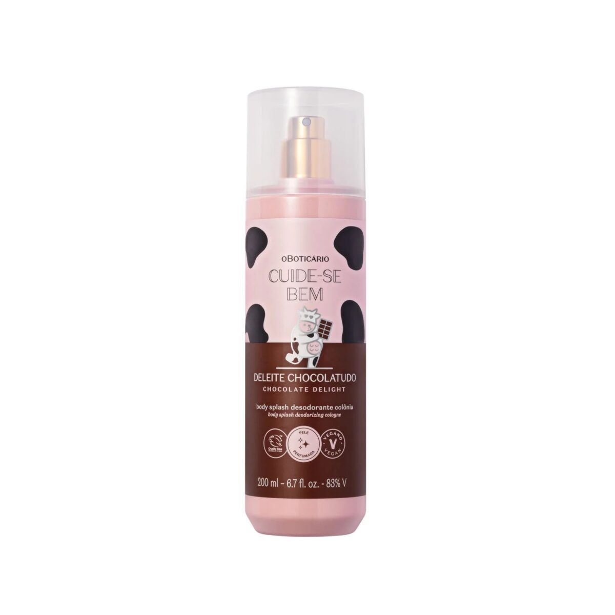 img_0339 Body Splash Corporal Deleite Chocolatudo 200Ml Exp Cuide-Se Bem - Imagen 1